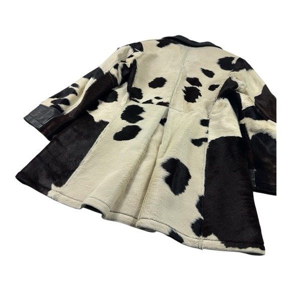 RRL Ralph Lauren Cowhide Women's Metal Button Fringe Western Jacket Size 2 NWT - Picture 6 of 10